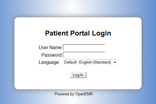 patient portal login